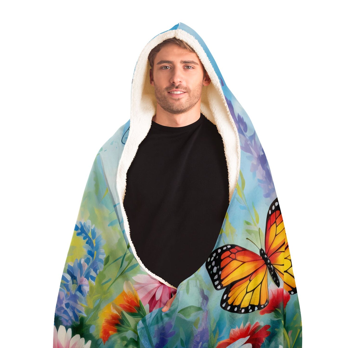 Springtime Hooded Blanket – Offbeat Sweetie