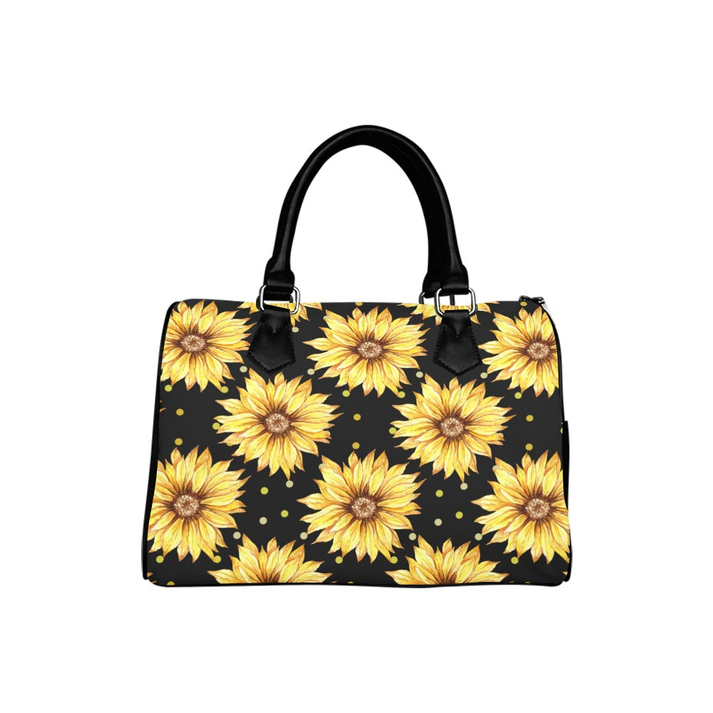 Sunflowers Boston Handbag