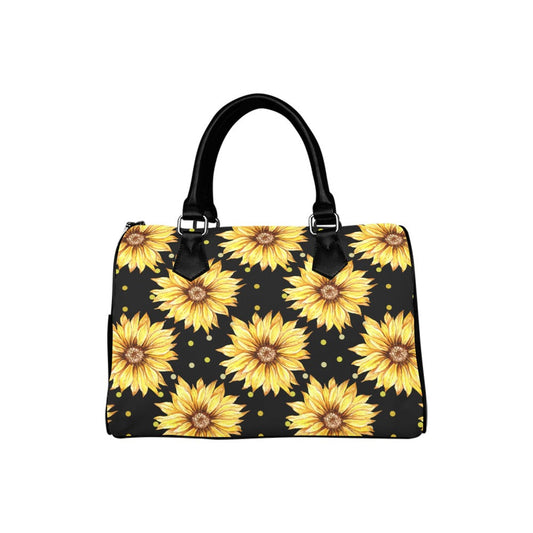 Sunflowers Boston Handbag