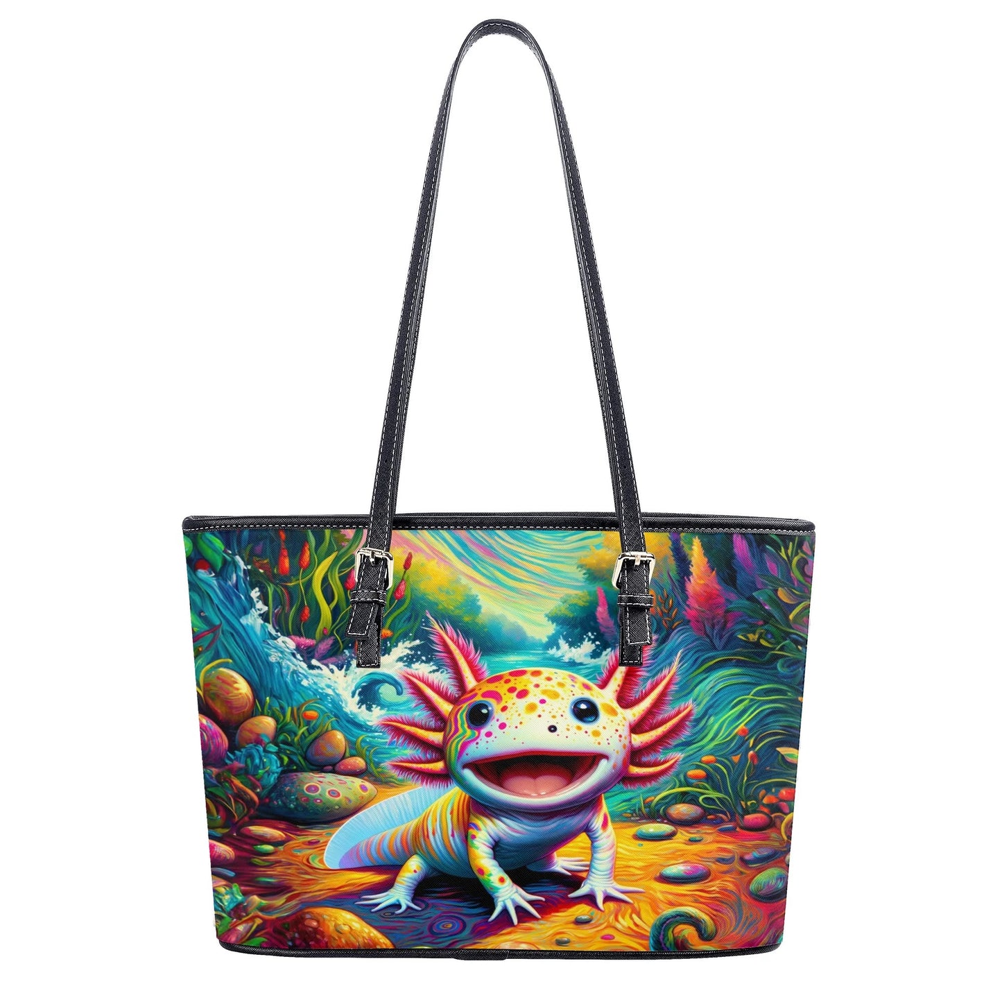 Adorable Axolotls Tote Bag