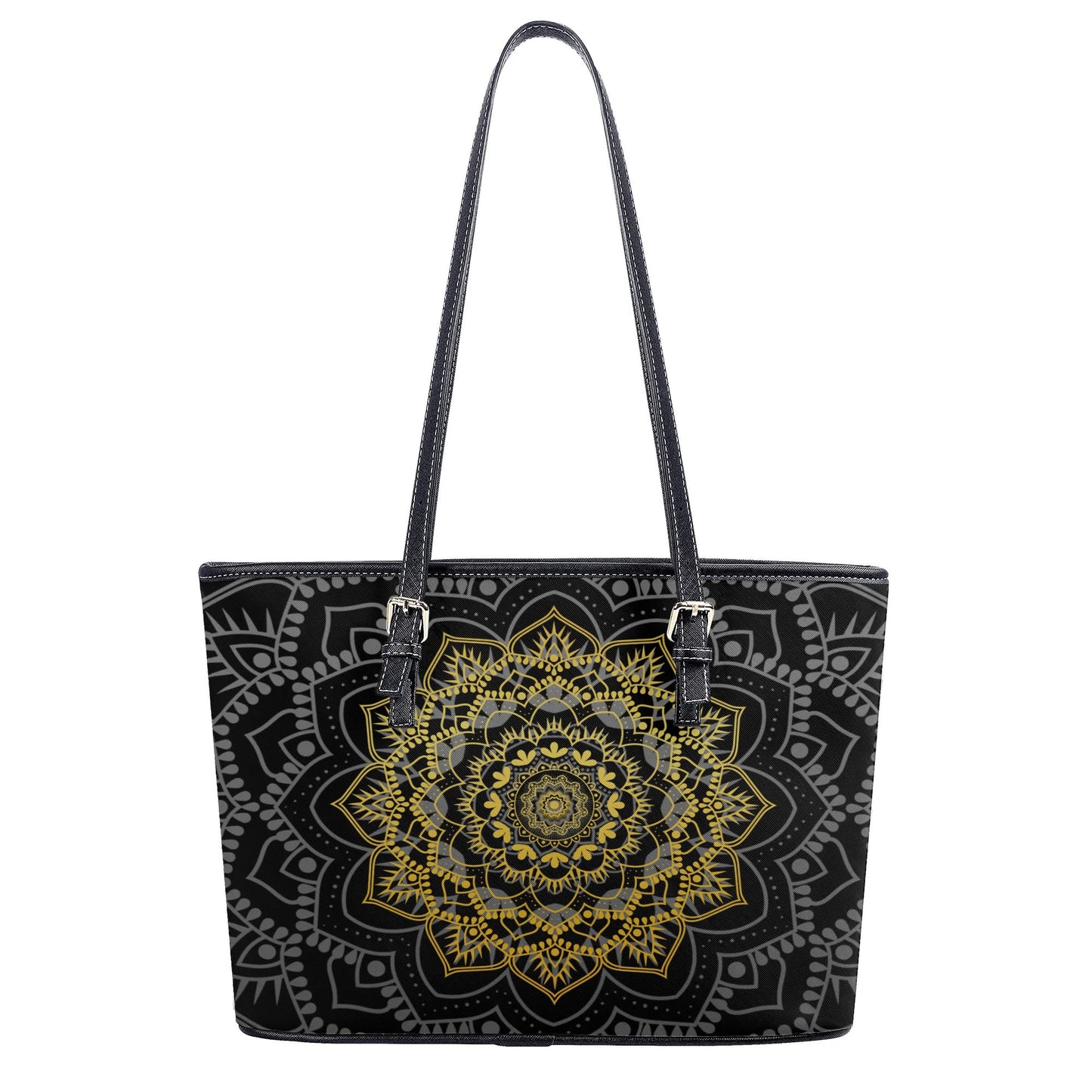 Golden Mandala Tote Bag