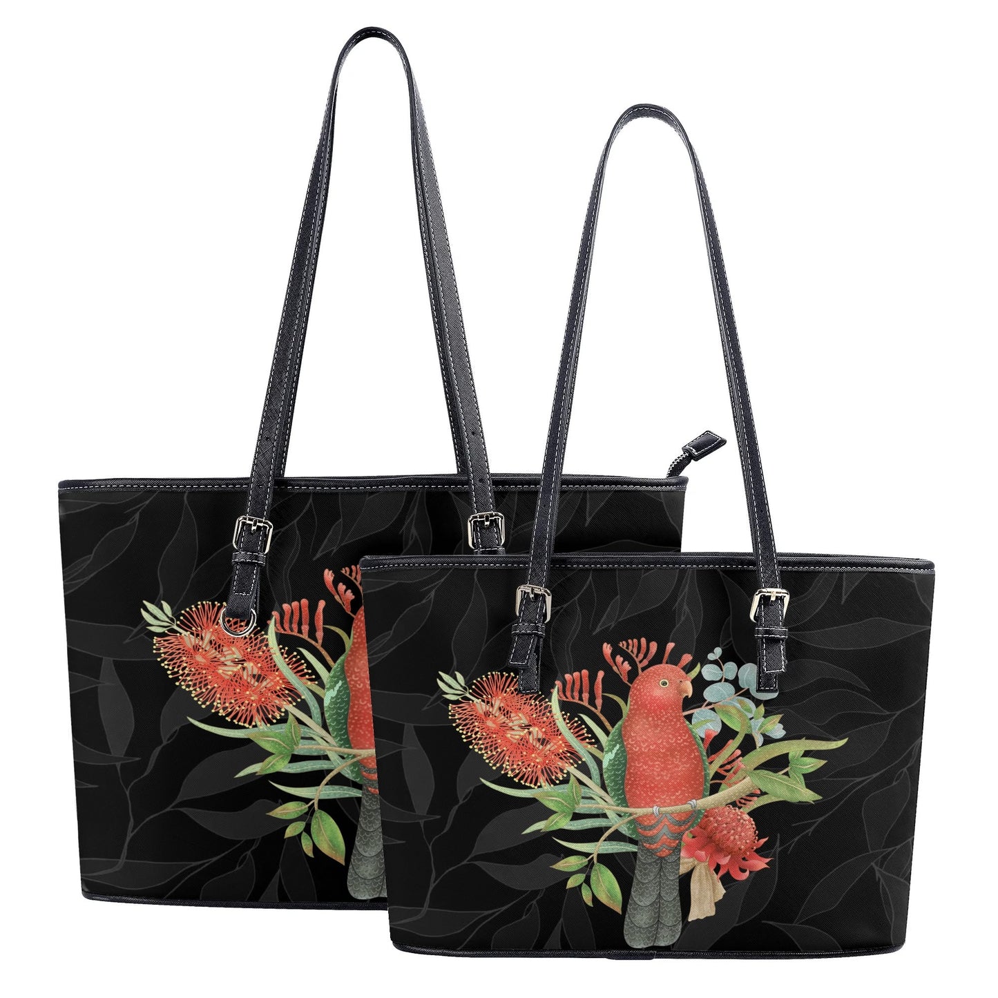 King Parrot Tote Bag