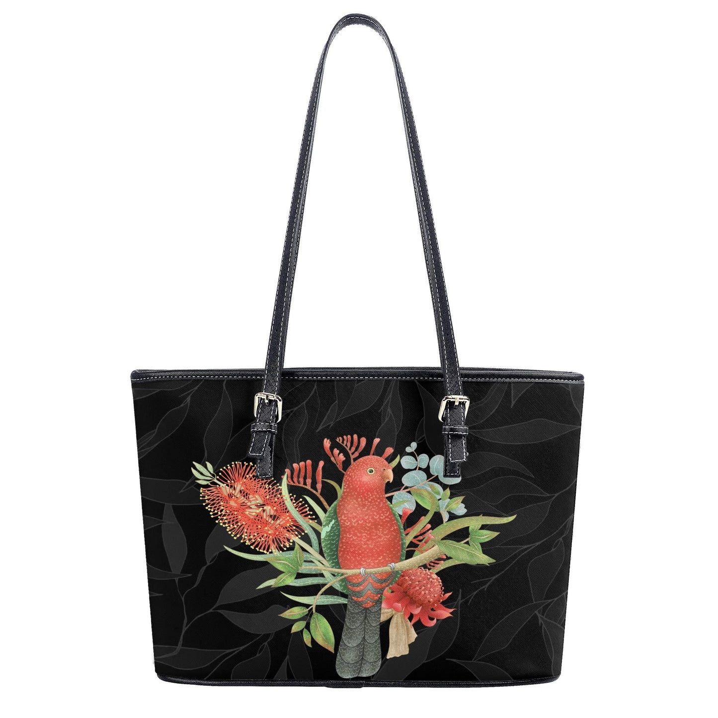 King Parrot Tote Bag