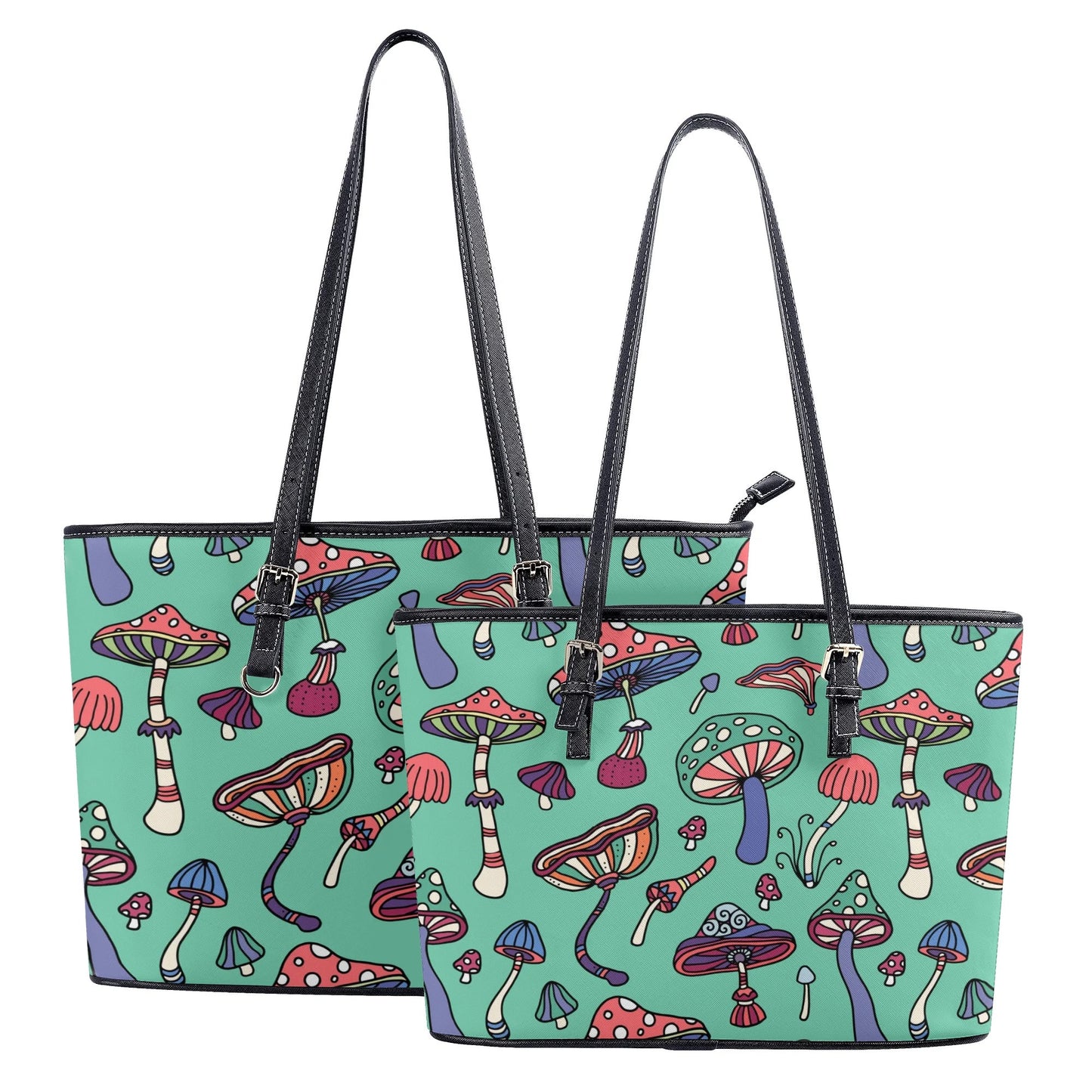 Mismatched Mushrooms Tote Bag