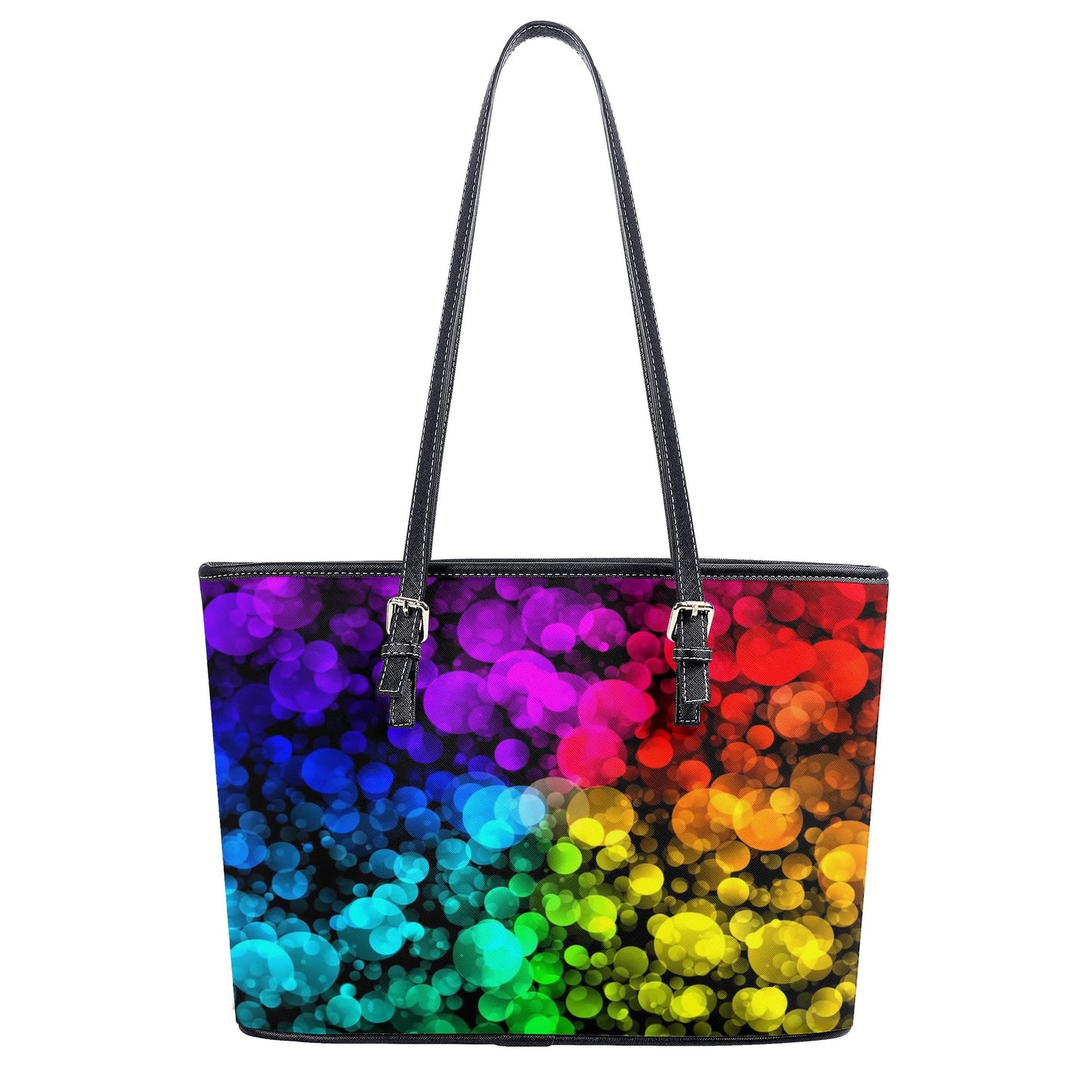 Rainbow Bubbles Tote Bag