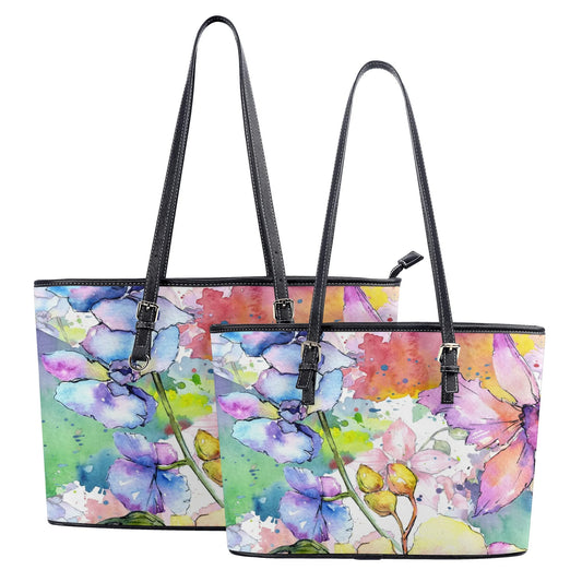 Watercolour Flowers Tote Bag