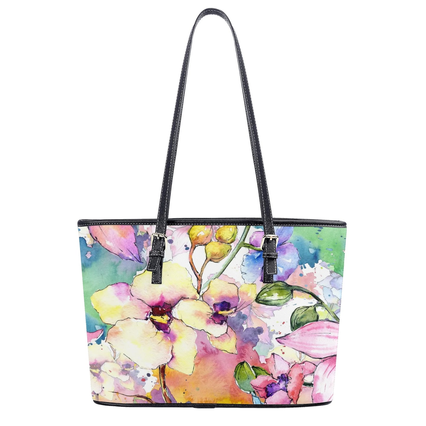 Watercolour Flowers Tote Bag