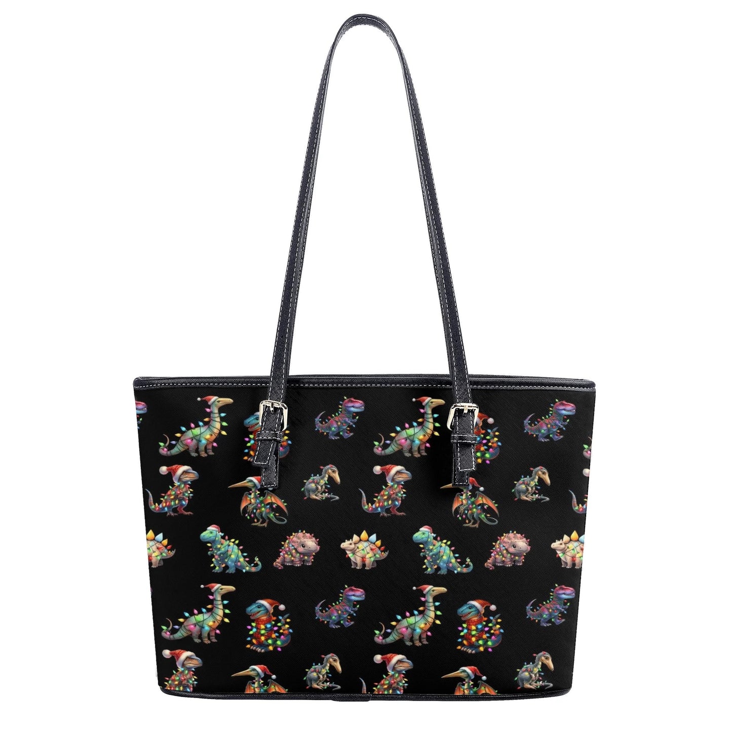 Dinos In Lights Tote Bag