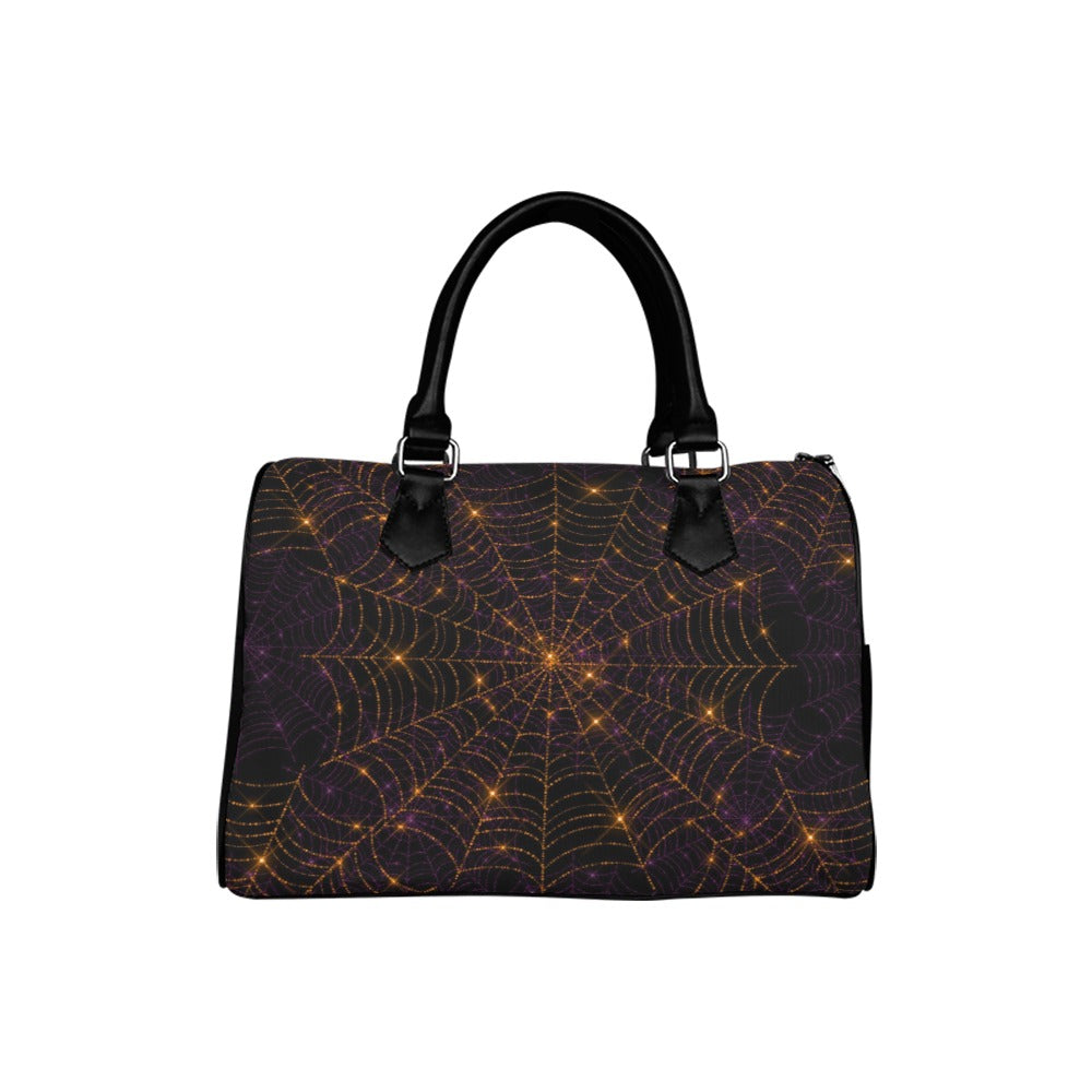 Spiderweb Boston Handbag