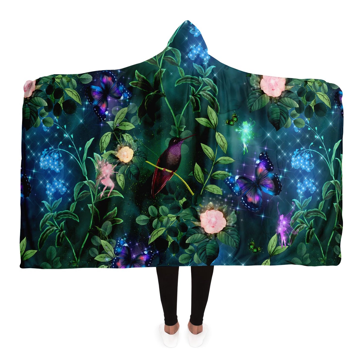 Enchanted Garden Hooded Blanket – Offbeat Sweetie