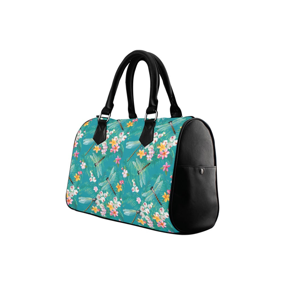 Dragonflies Boston Handbag