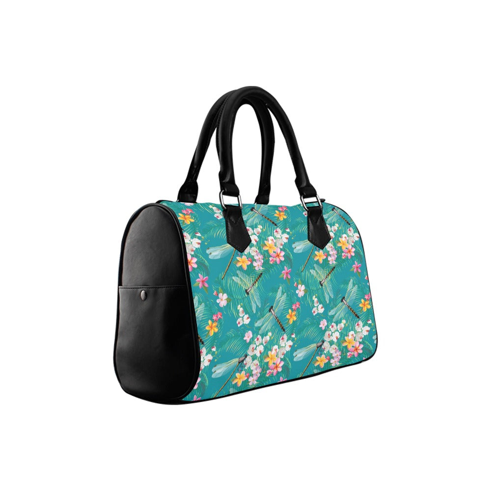 Dragonflies Boston Handbag