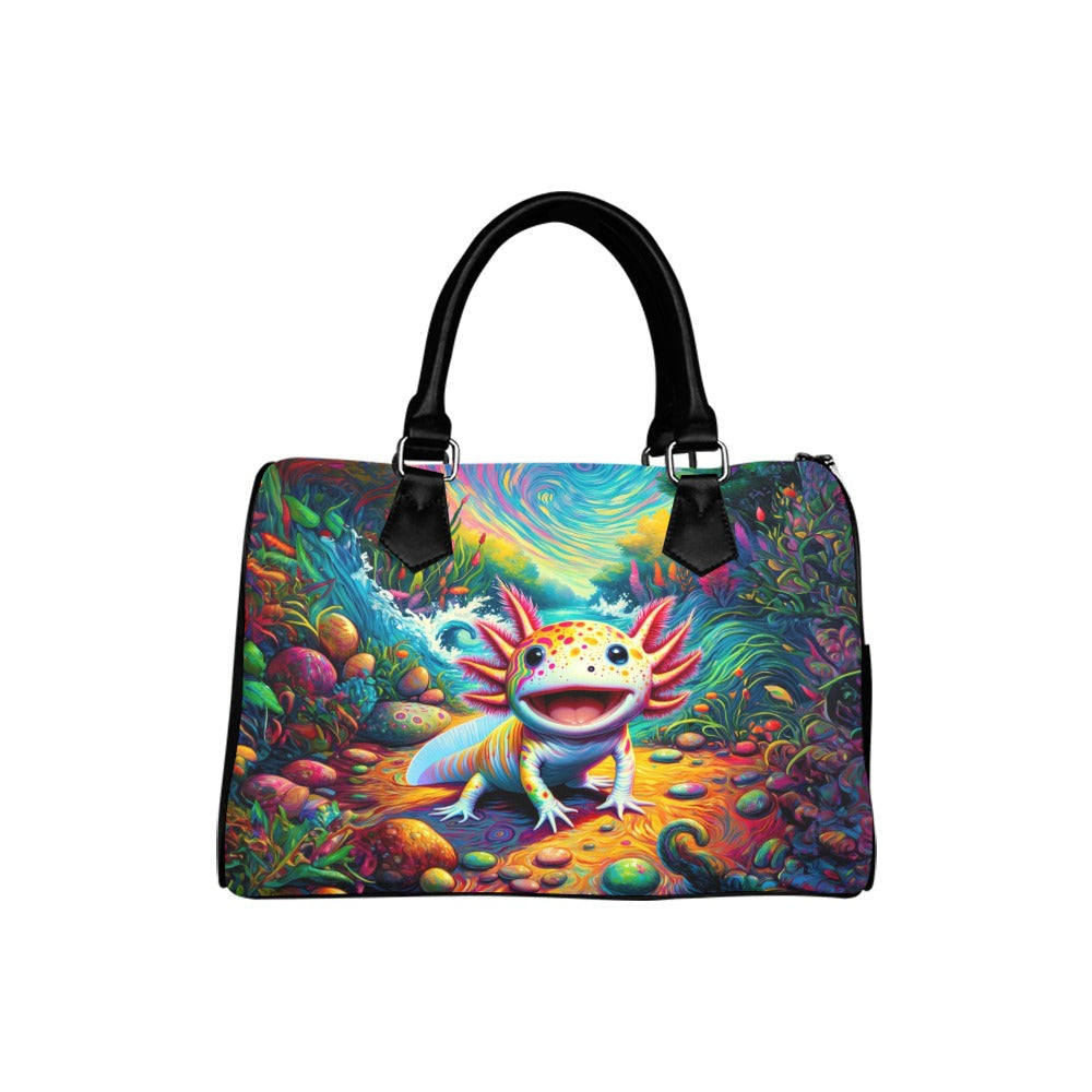 Adorable Axolotls Boston Handbag