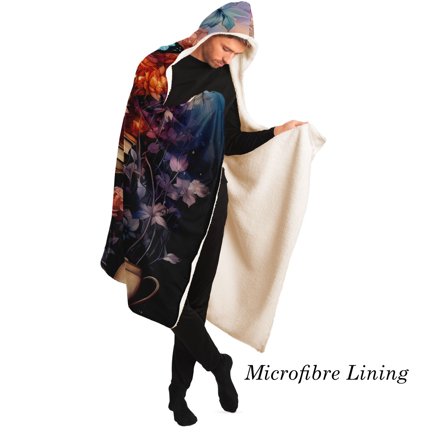 Whimsical Library Hooded Blanket – Offbeat Sweetie