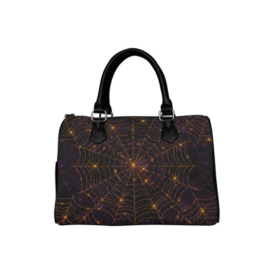 Spiderweb Boston Handbag