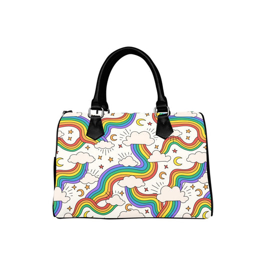 Rainbow Dreams Boston Handbag