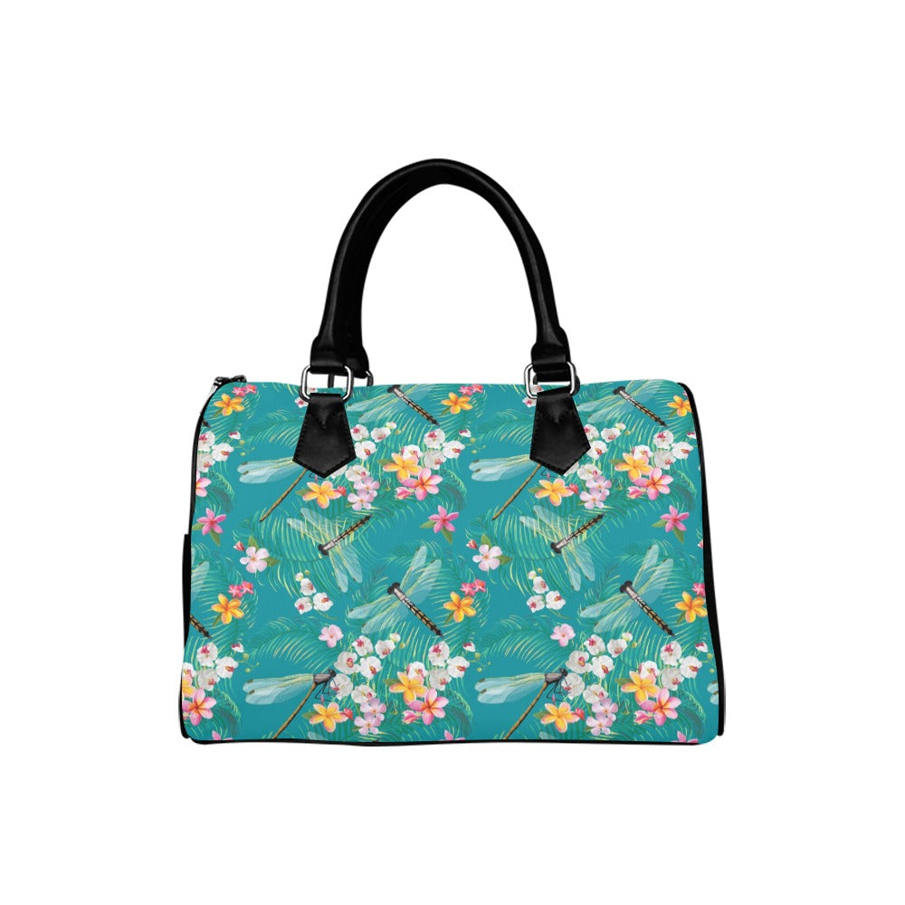 Dragonflies Boston Handbag