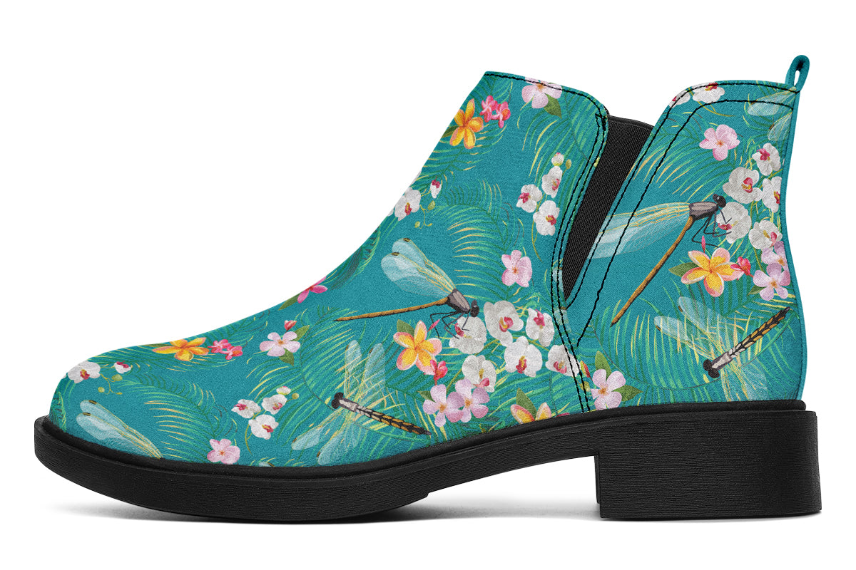 Dragonflies Ankle Boots