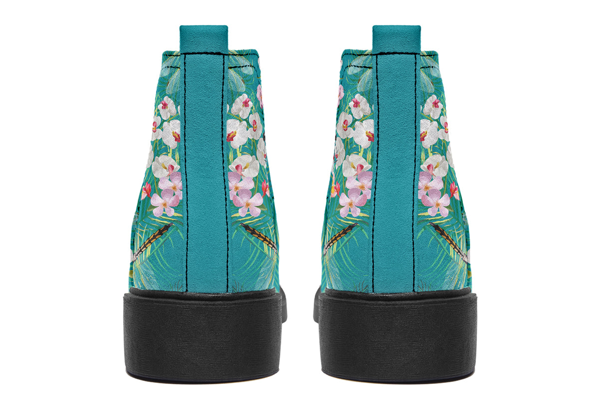 Dragonflies Ankle Boots