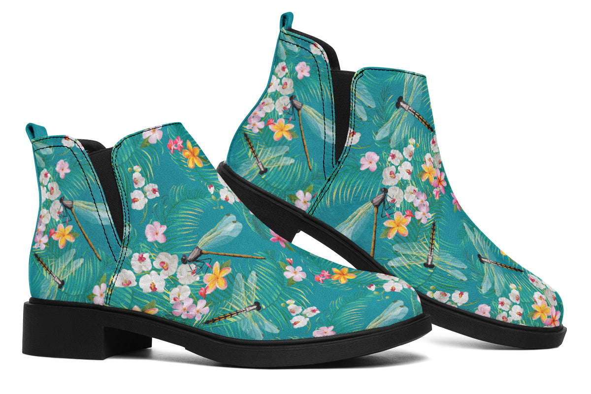 Dragonflies Ankle Boots