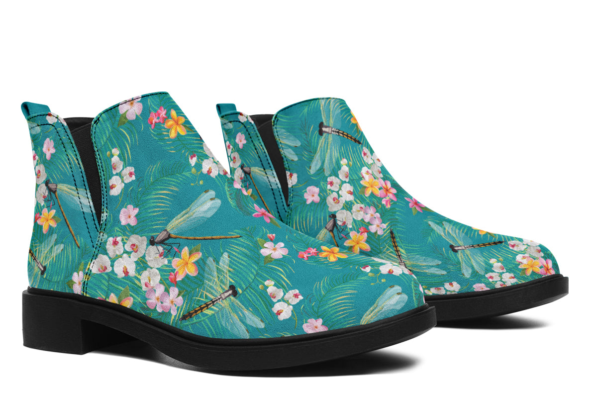 Dragonflies Ankle Boots