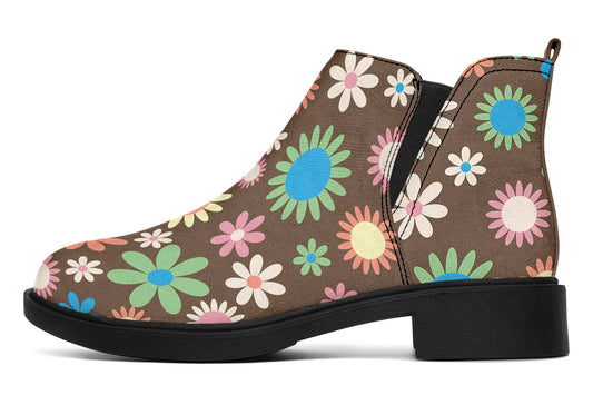 Judy's Flowers Ankle Boots