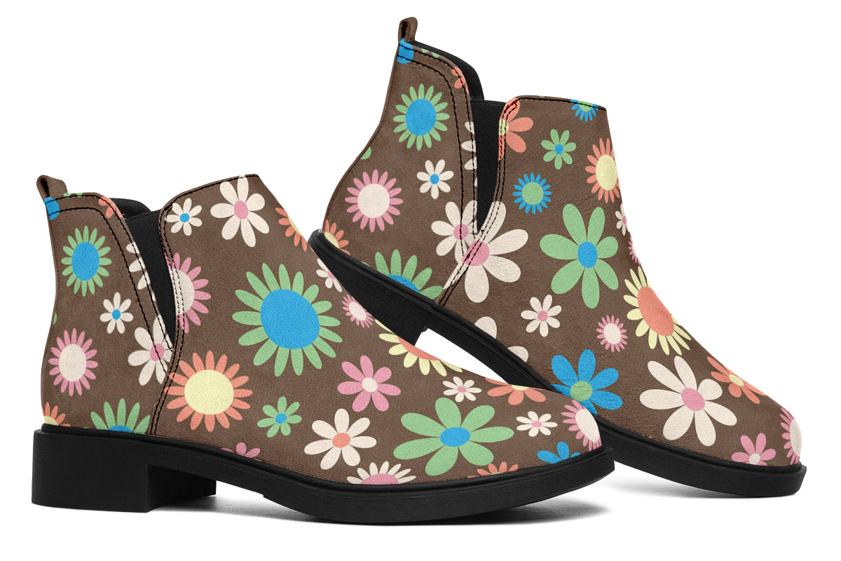 Judy's Flowers Ankle Boots