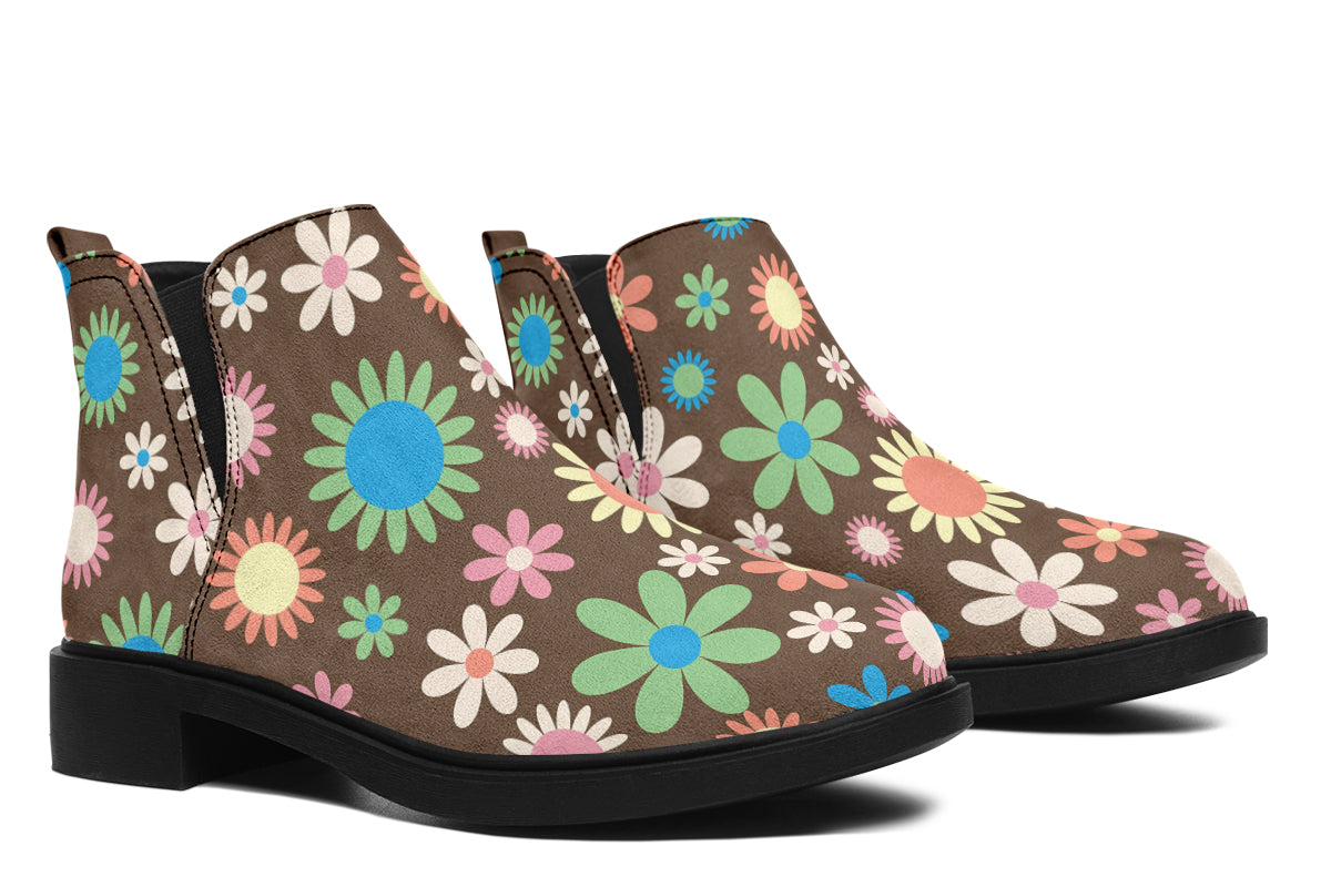 Judy's Flowers Ankle Boots