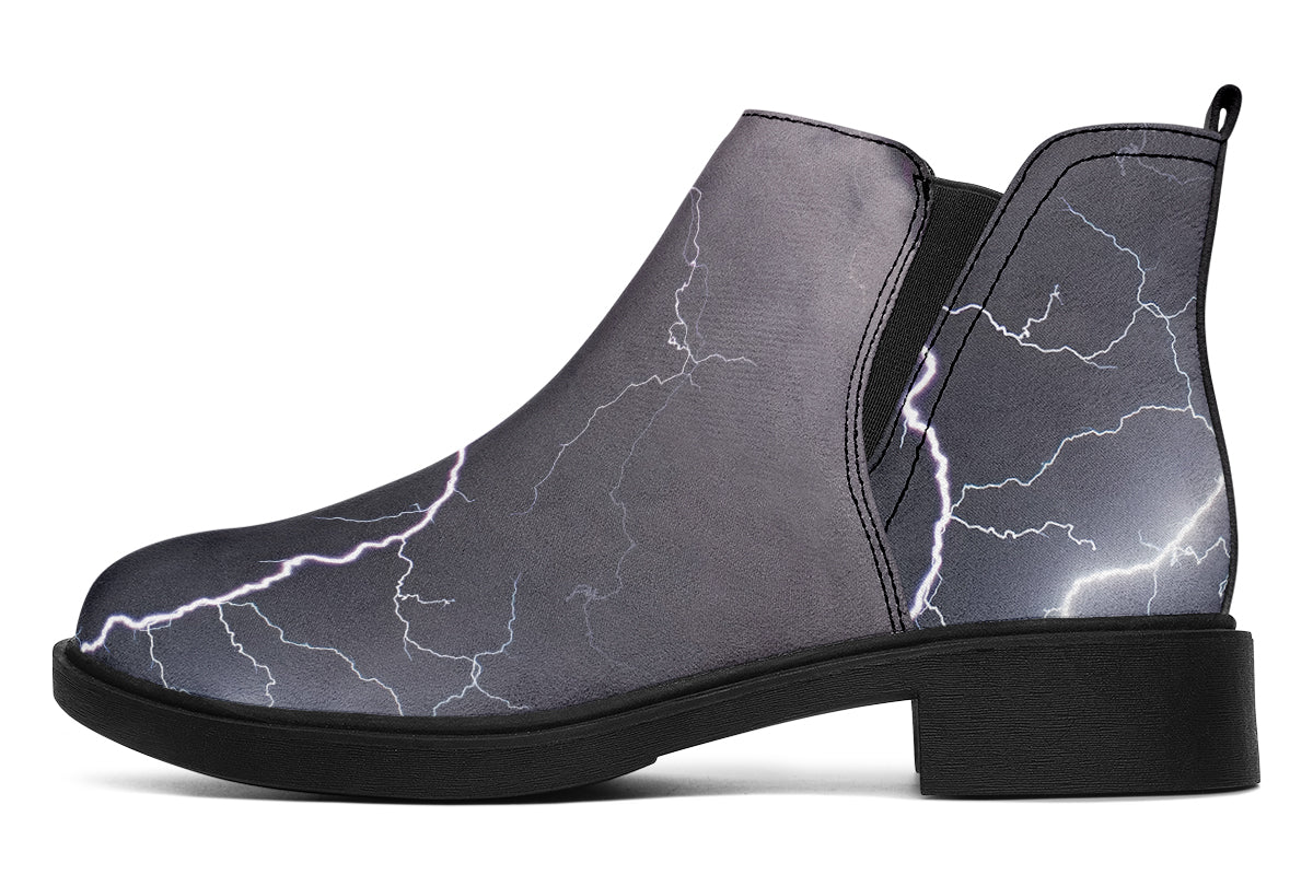 Lightning Crashes Ankle Boots