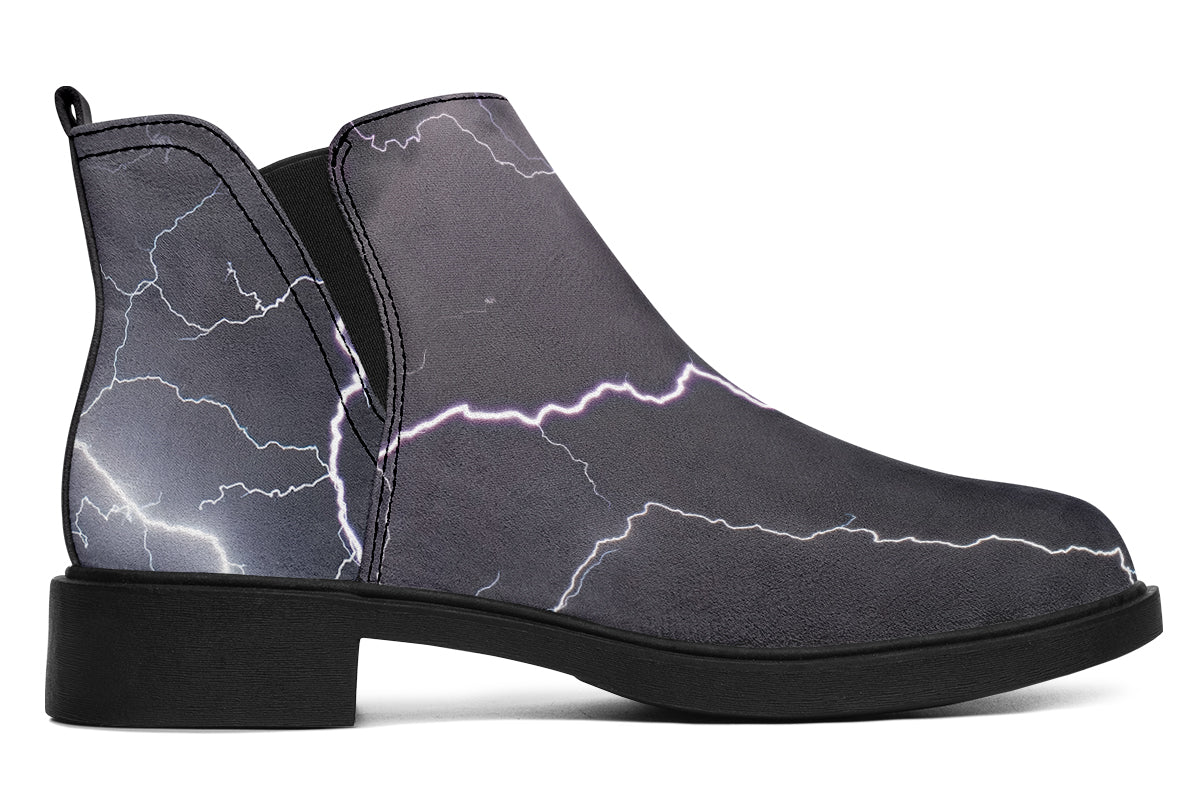 Lightning Crashes Ankle Boots