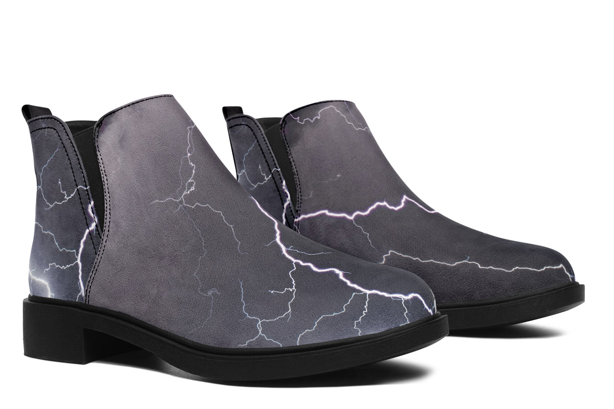 Lightning Crashes Ankle Boots