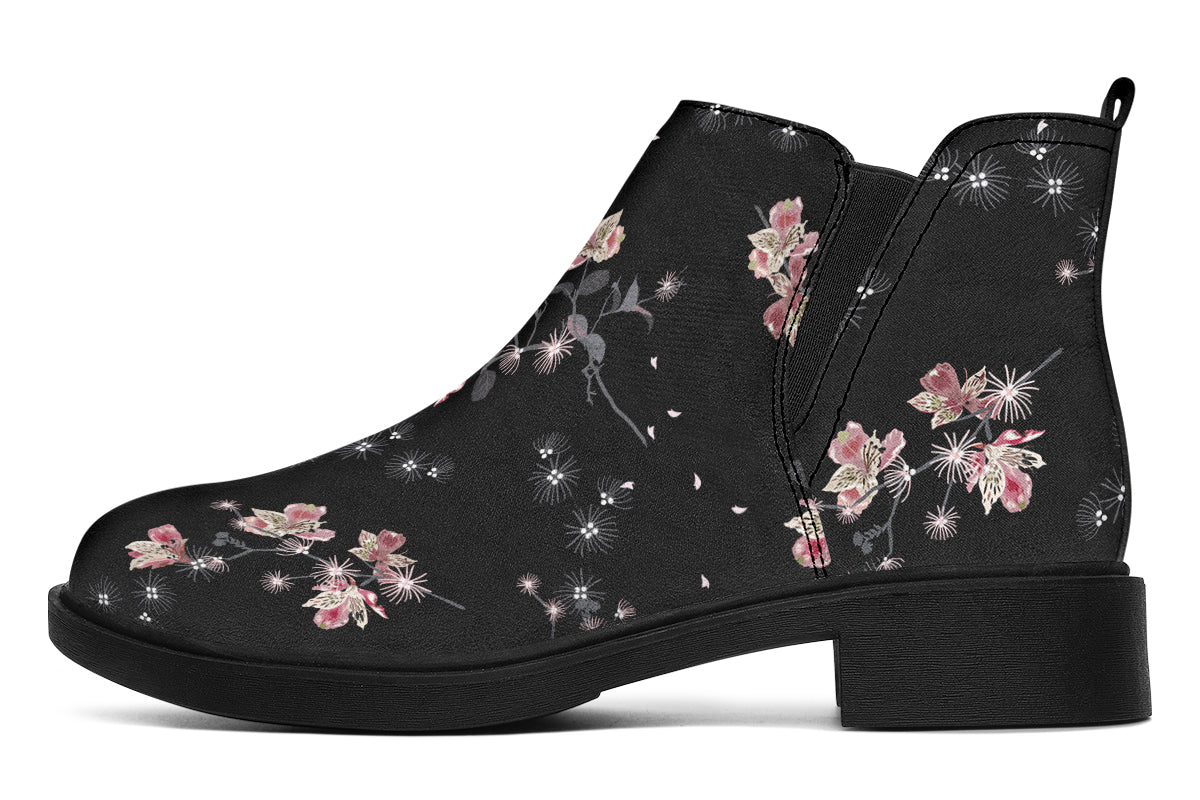 Night Garden Ankle Boots