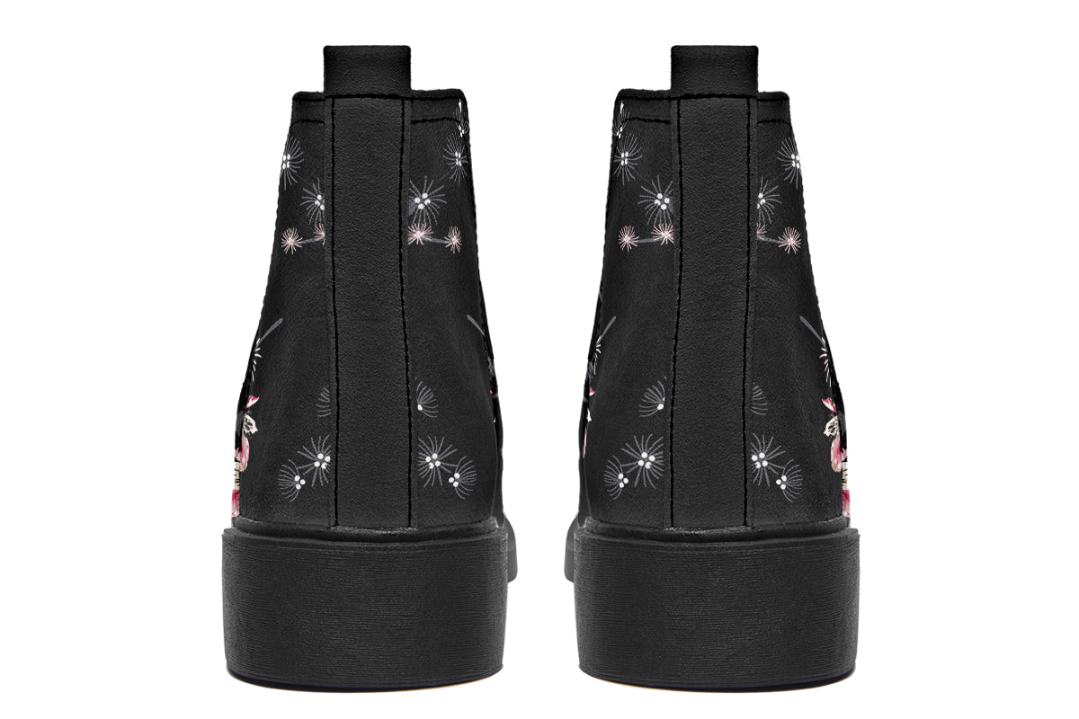 Night Garden Ankle Boots