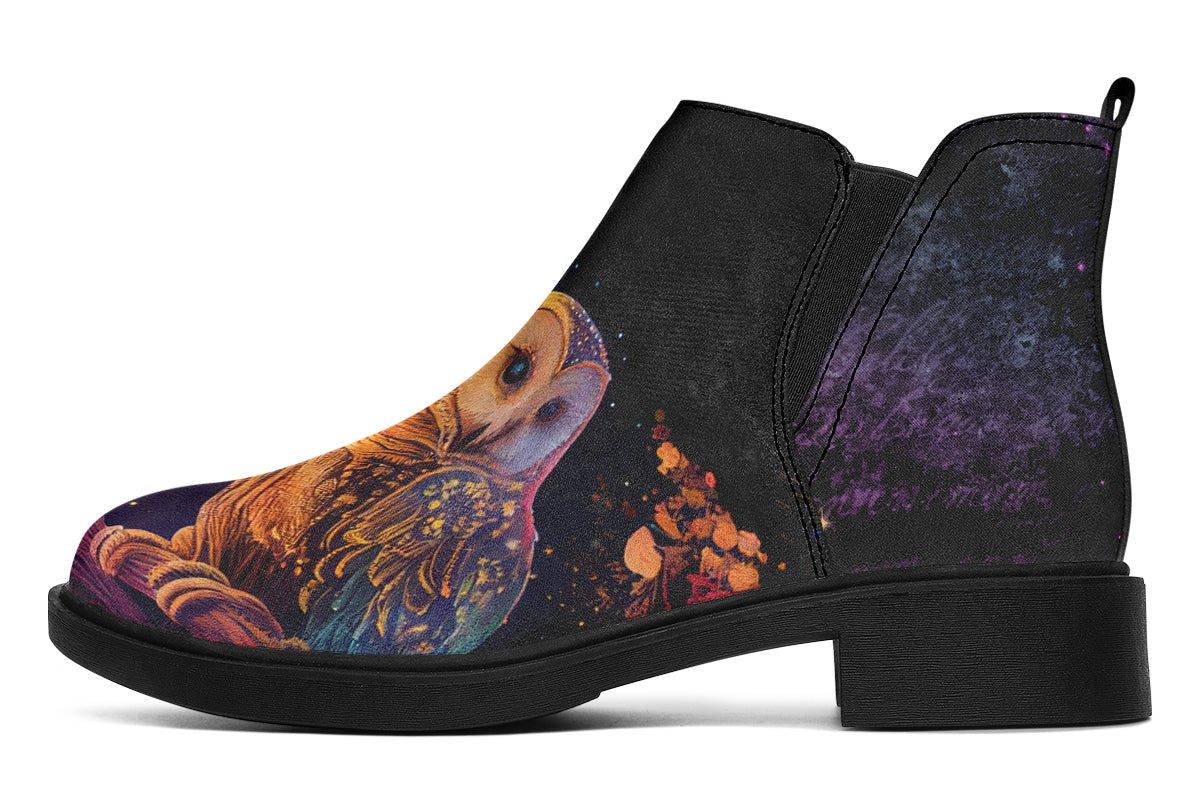 Owls Ankle Boots