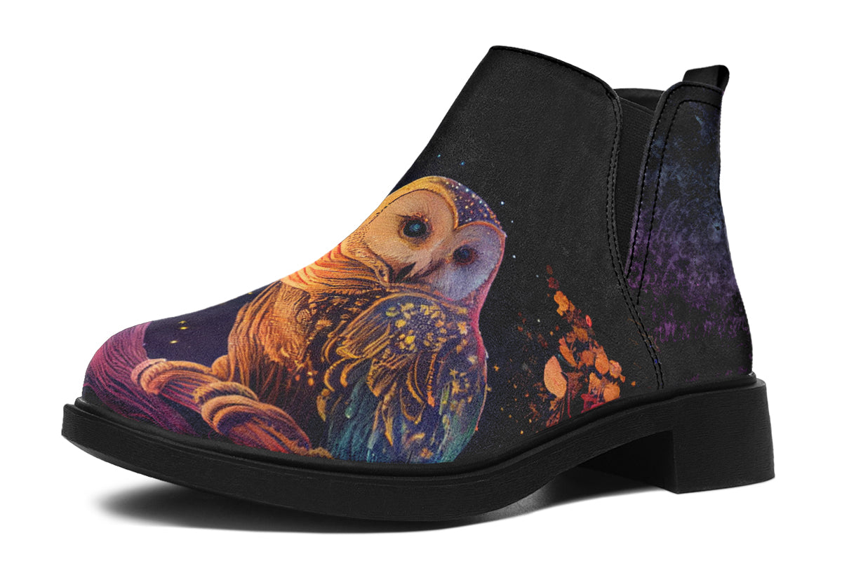 Owls Ankle Boots