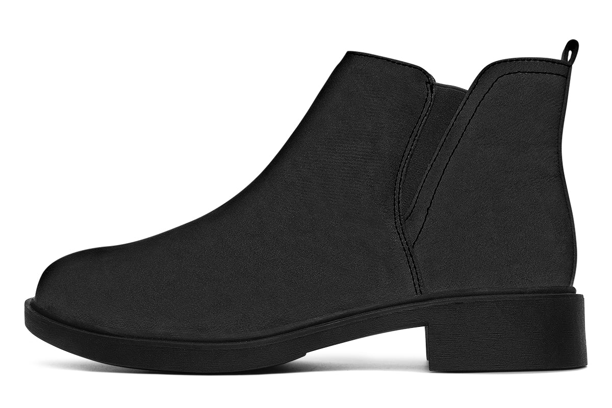 Paint It Black Ankle Boots