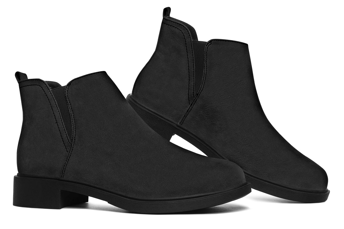 Paint It Black Ankle Boots