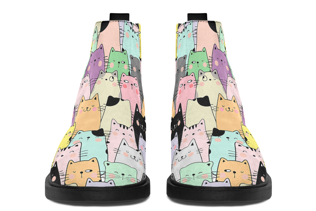 You've Got To Be Kitten Me Ankle Boots