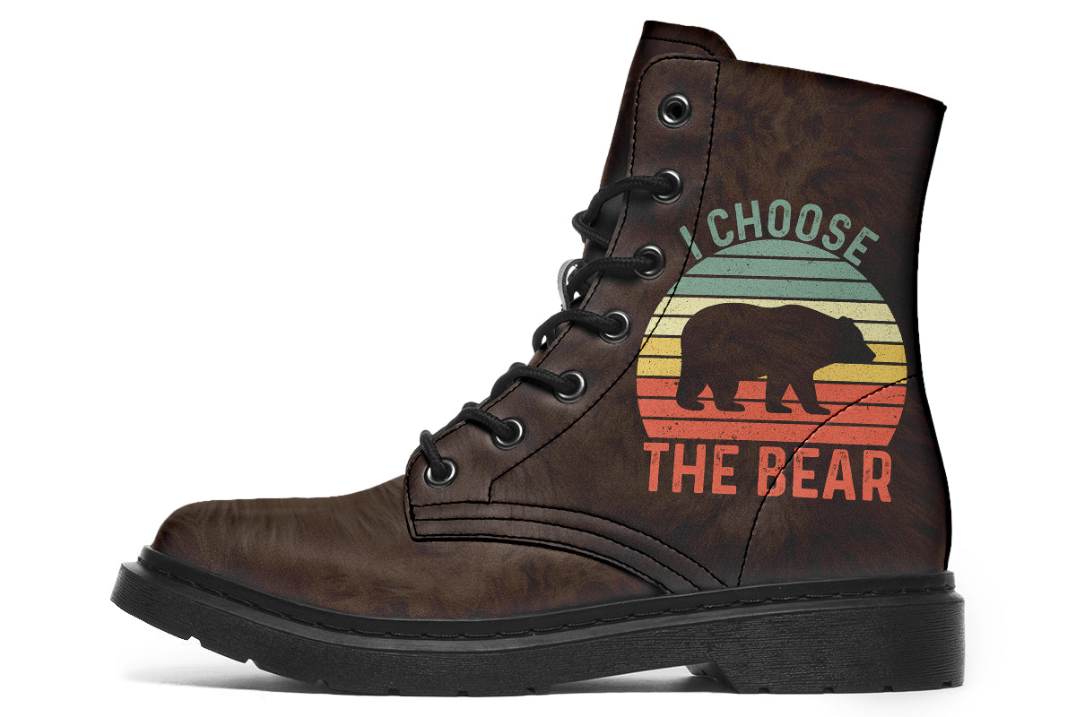 I Choose The Bear Boots