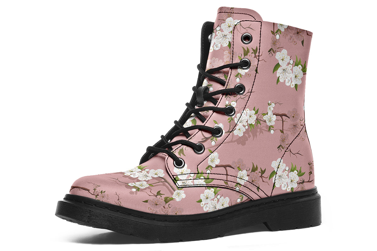 Peach Blossoms Boots