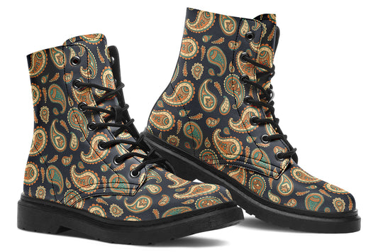 Retro Paisley Boots