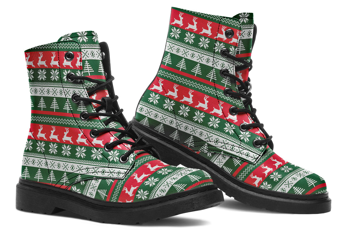 Ugly Christmas Boots