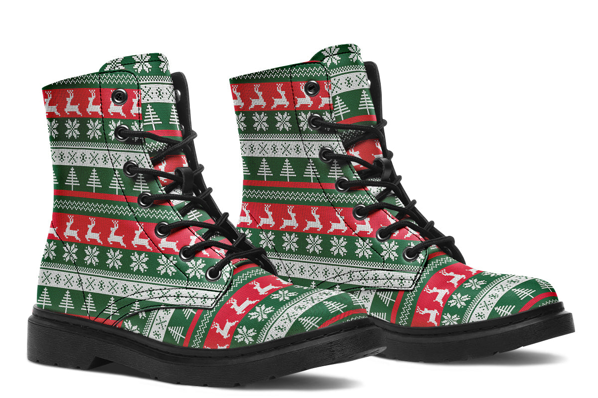 Ugly Christmas Boots