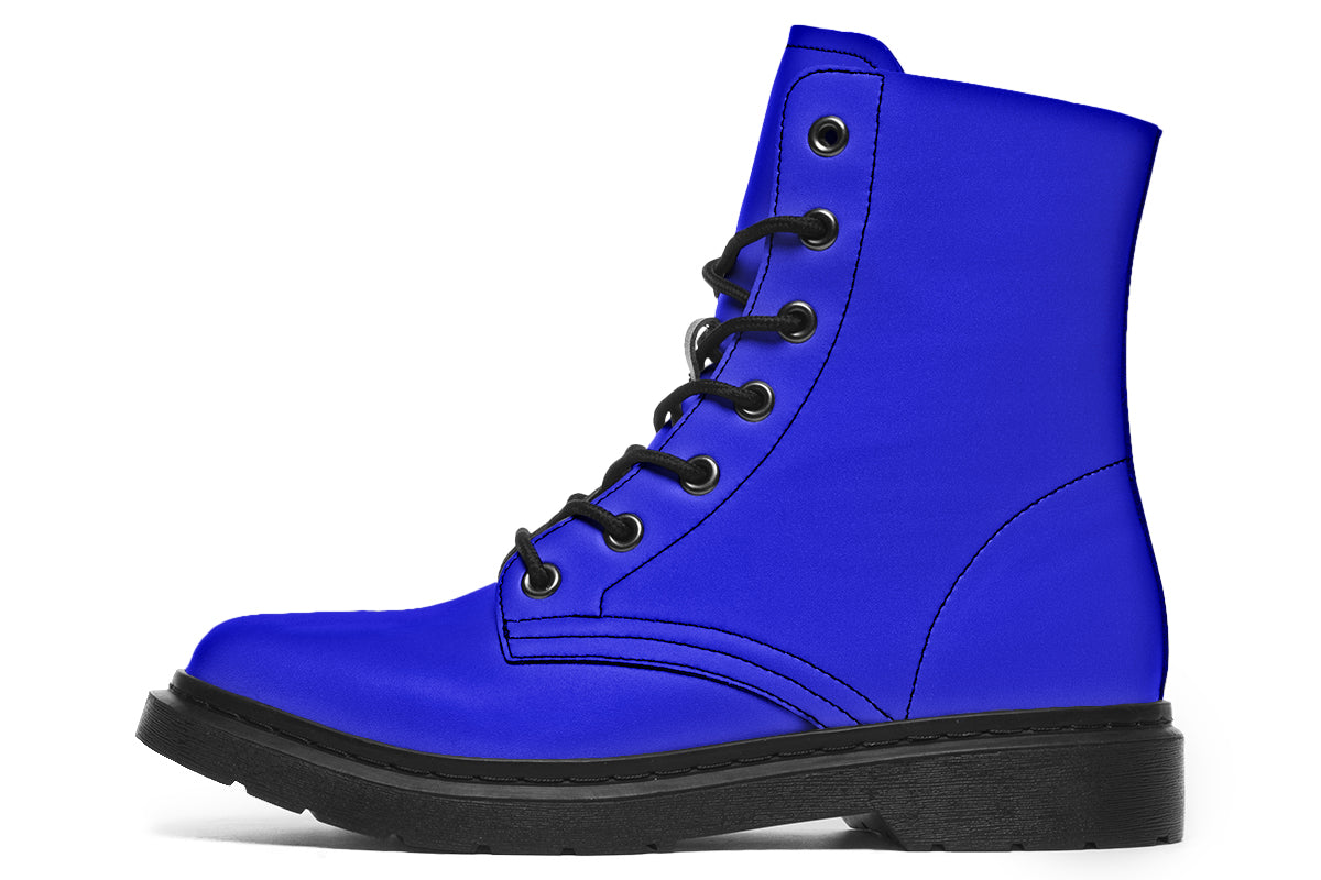 Vivid Blue Boots