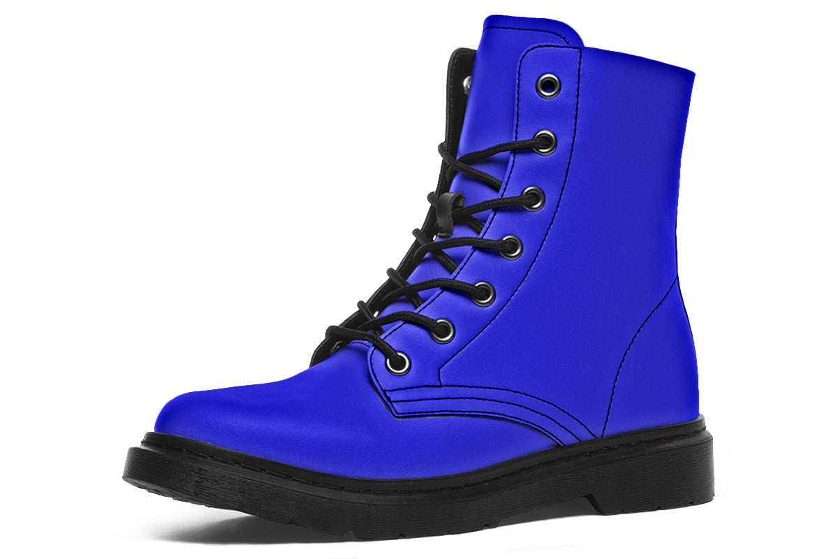 Vivid Blue Boots