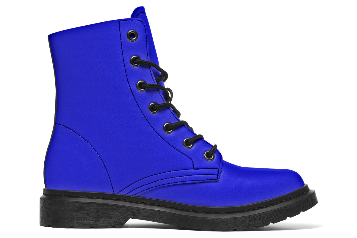 Vivid Blue Boots