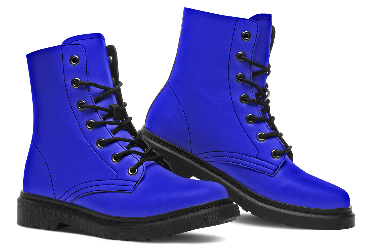 Vivid Blue Boots