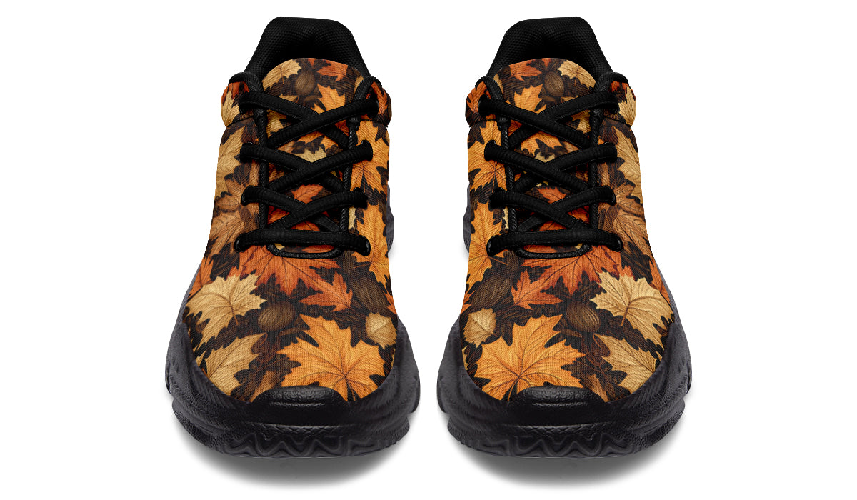 Autumn Leaves Chunky Sneakers