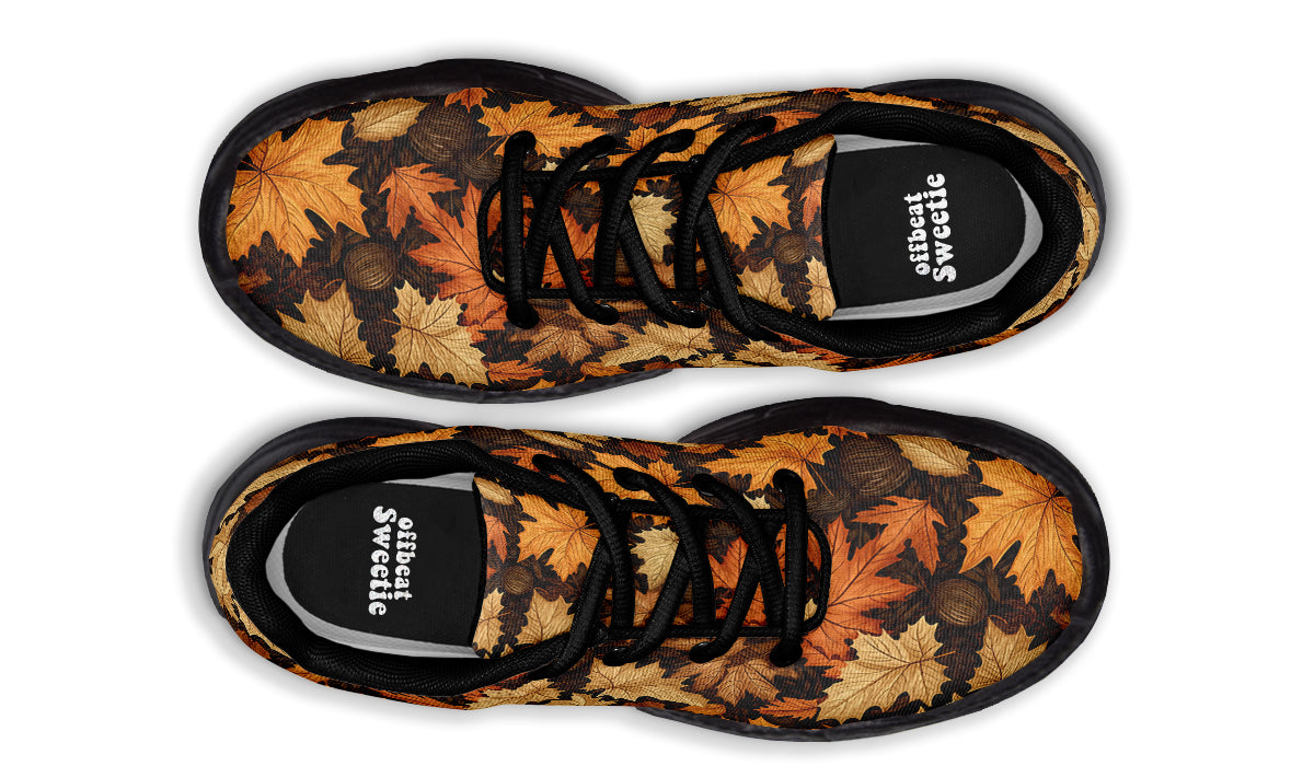 Autumn Leaves Chunky Sneakers