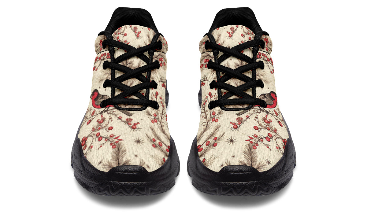 Christmas Birds Chunky Sneakers